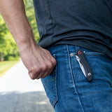 Cummins Serrated Blade D2 Steel Pocket Knife 3-inch CMN4726 - Lightweight Folding Knife Survival Tactical EDC Pocketknife - Black