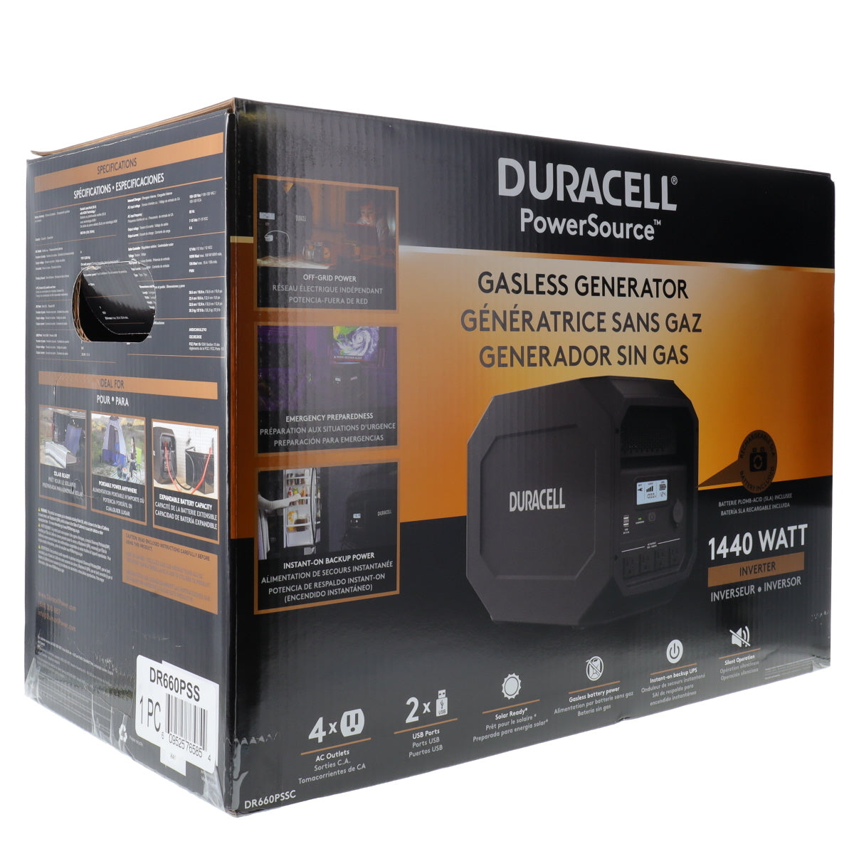 Duracell DR660PSS Portable Power Station - image 8