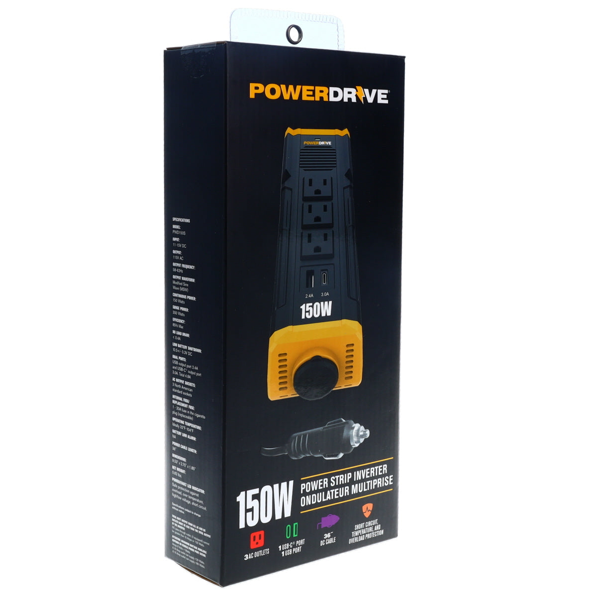 PowerDrive PWD150S Power Inverter - image 3