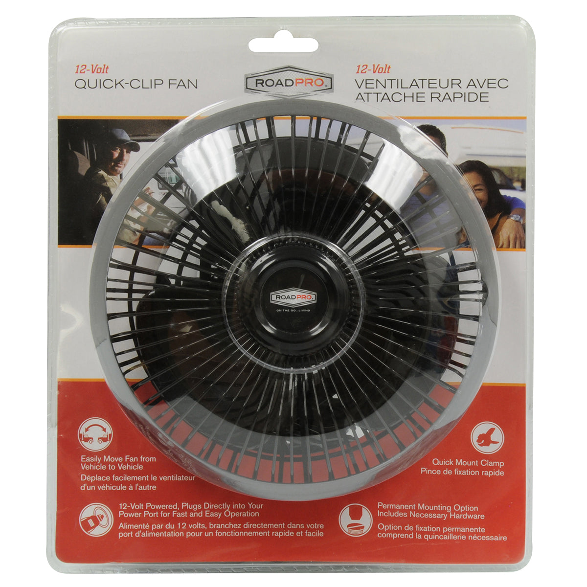 RoadPro RP-1137 12V Truck Fan - image 3