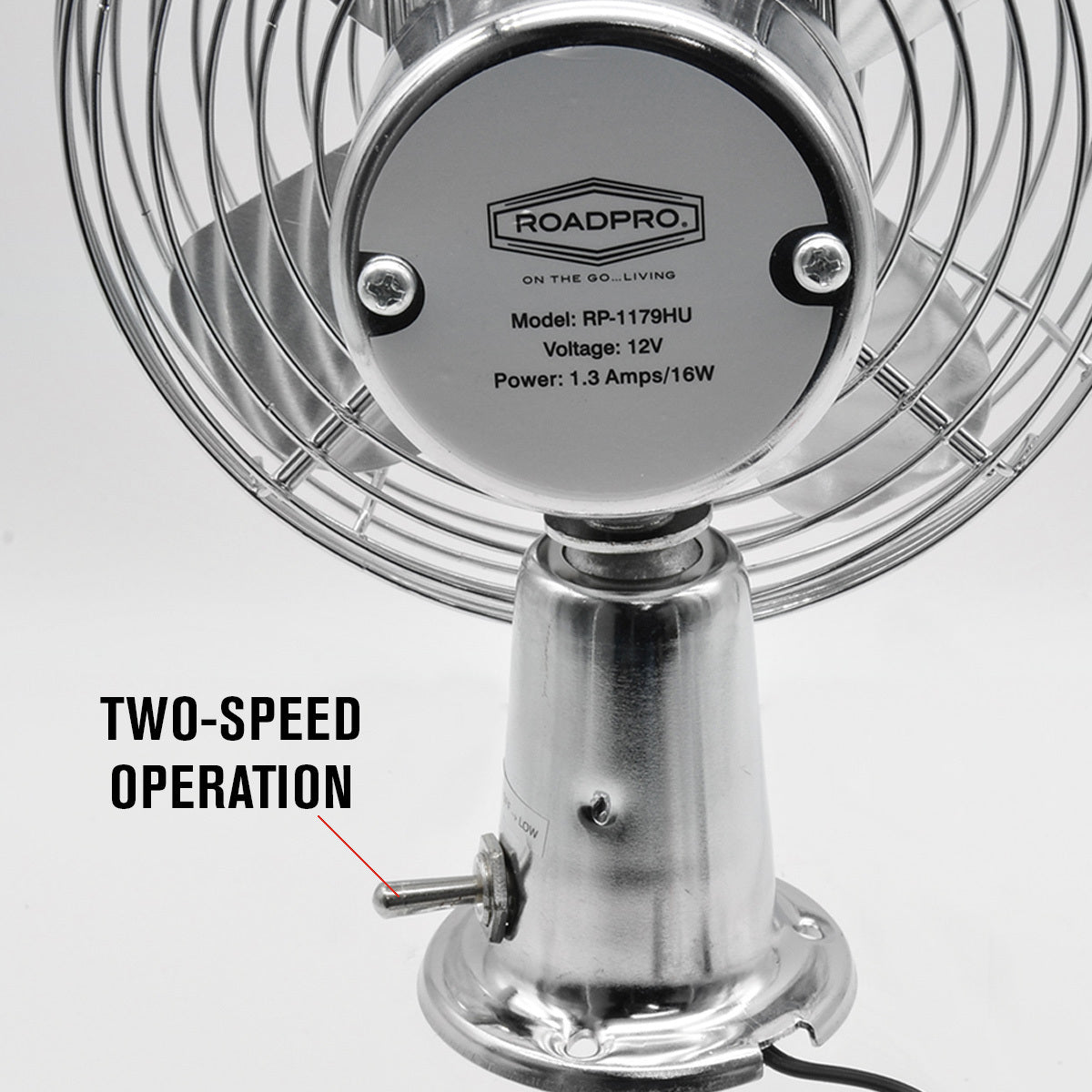 RoadPro RP-1179 12V Truck Fan - image 5