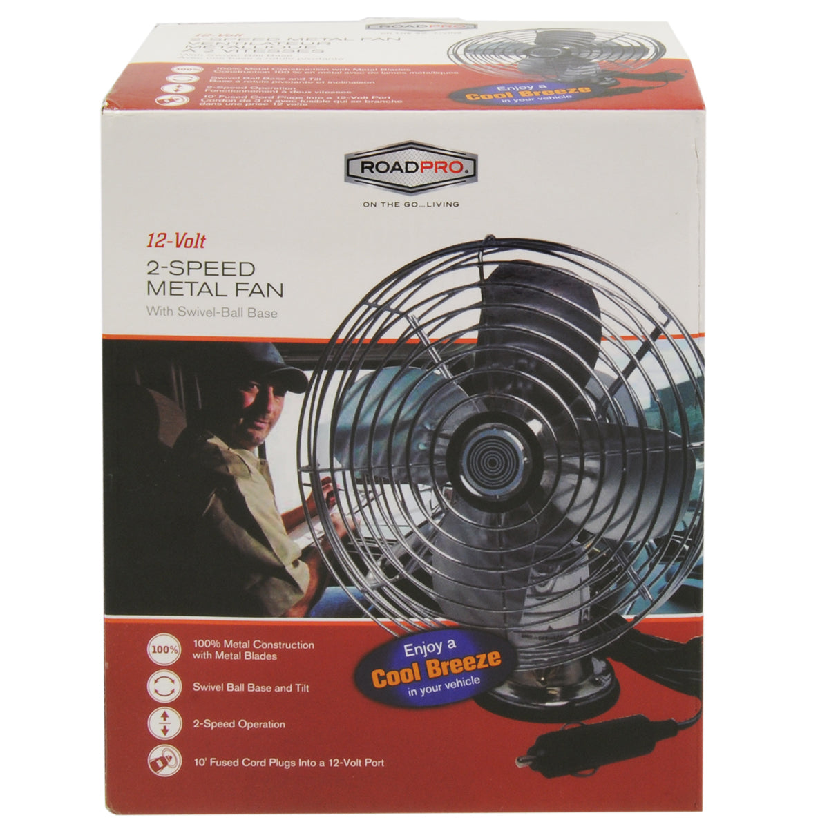RoadPro RP-1179 12V Truck Fan - image 3