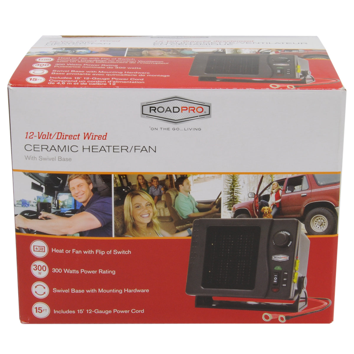 RoadPro RPSL-681 12V Heater & Fan - image 3