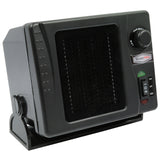 12-Volt Ceramic Heater and Fan with Swivel Base 2-in-1 Supplemental Cooling and Heating for Truck Cab RPSL-681