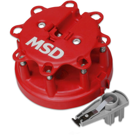 MSD Ignition 8482 Distributor Cap And Rotor Kit for Ford TFI Engines 5.0/5.8L