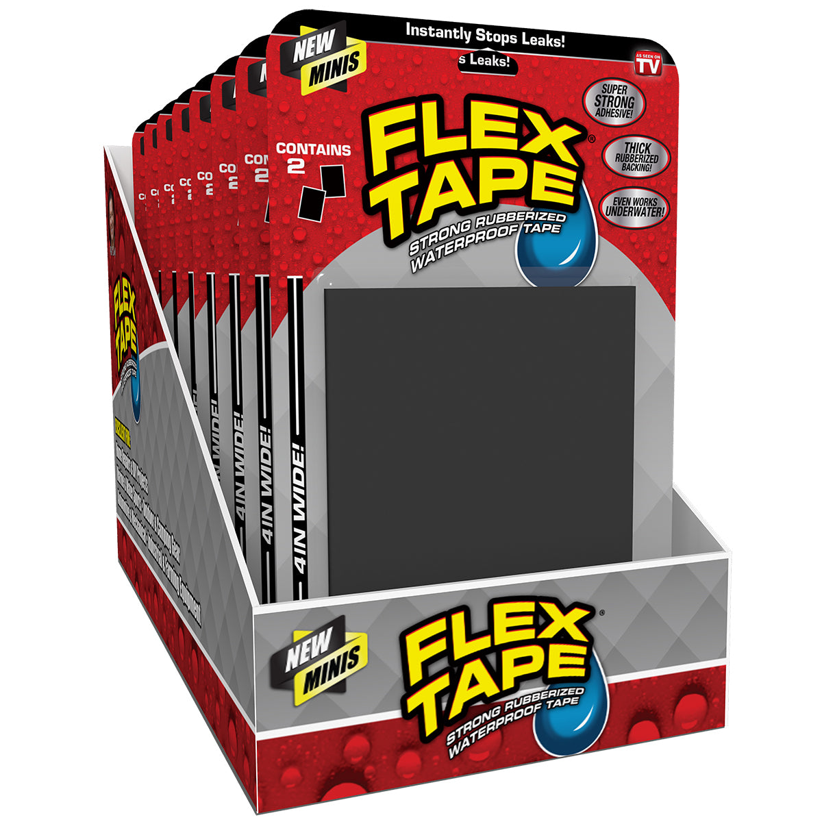 Flex Seal Flex Tape Mini Black with Clip Strip - view 2