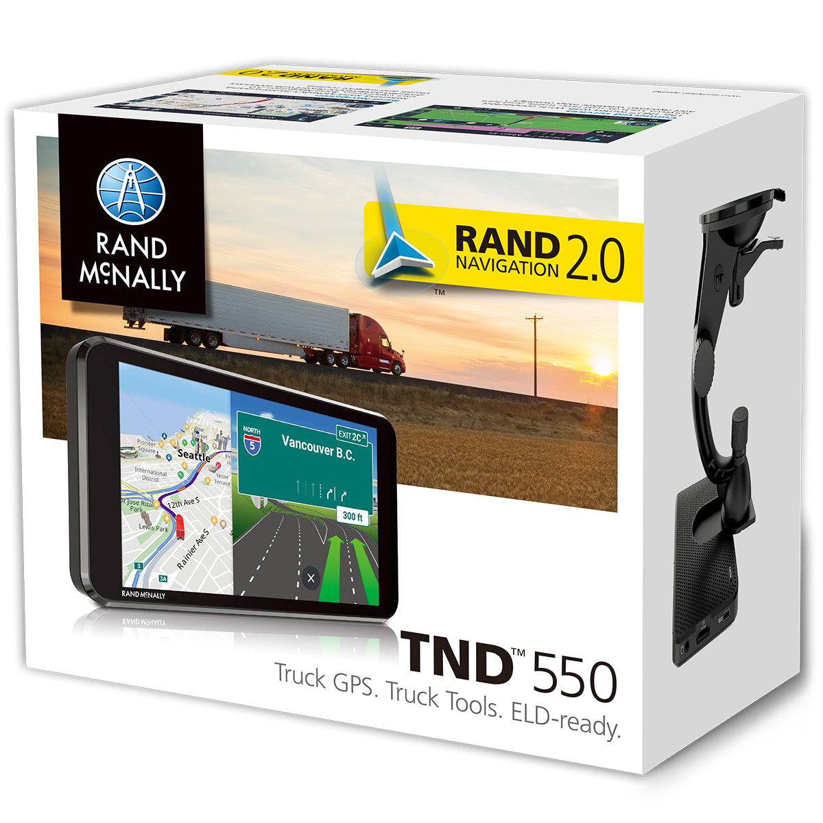 Rand McNally TND550 Truck GPS - image 8